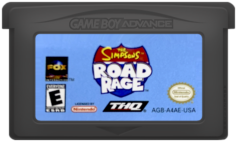 The Simpsons Road Rage Game Boy Advance