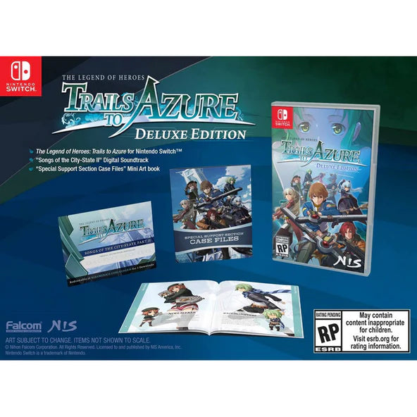 The Legend Of Heroes: Trails To Azure [Deluxe Edition] Nintendo Switch