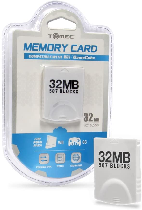 Tomee 32MB Memory Card (507 Blocks) for Nintendo Wii and GameCube