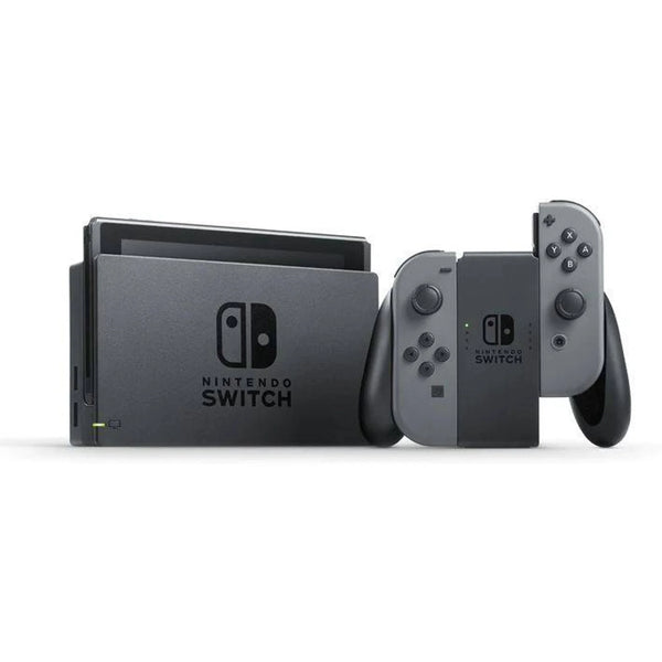 Nintendo Switch With Gray Joy-Con  Nintendo Switch