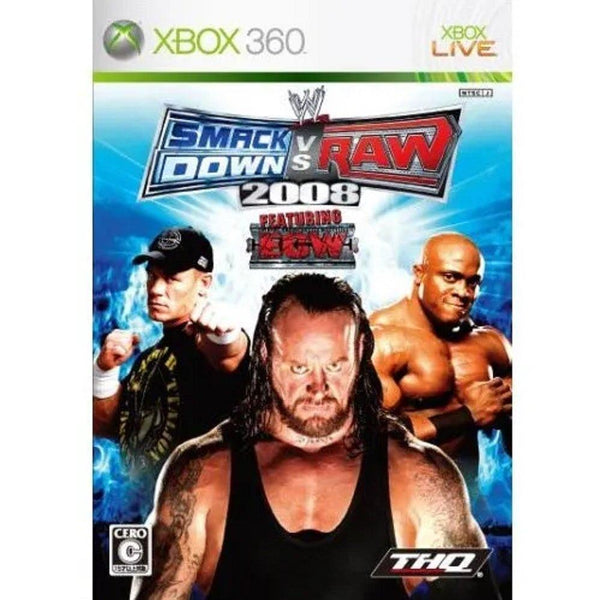 WWE Smackdown Vs. Raw 2008 Xbox 360