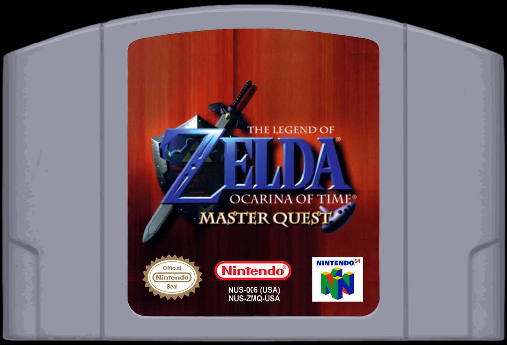 Legend of zelda ocarina hot sale of time master quest n64