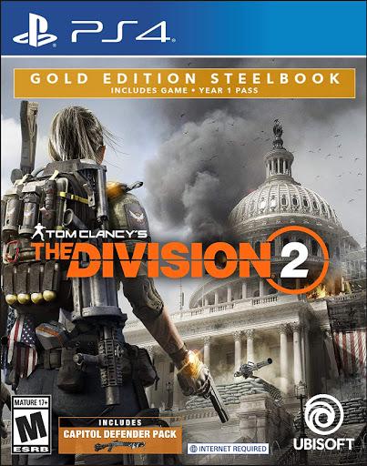 The Division 2 [Gold Edition Steelbook] Playstation 4