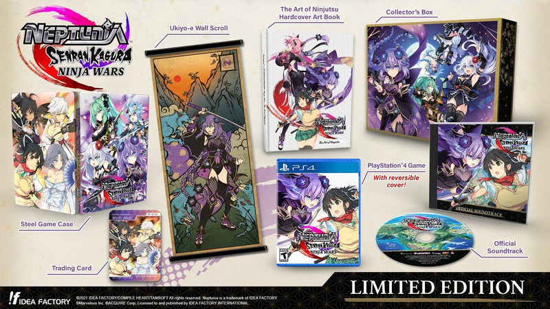 Neptunia x Senran Kagura Ninja Wars Limited Edition Playstation 4