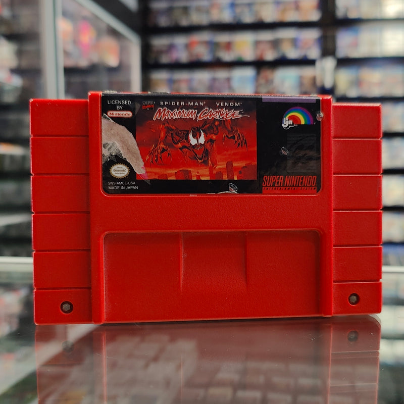 Spiderman Maximum Carnage Super Nintendo