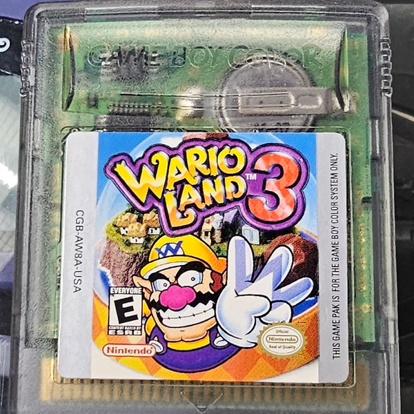 Wario Land 3 Sur GameBoy Color - Boîte Et Manuel Inclus, Version Japonaise