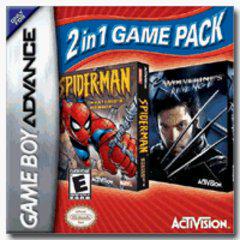 Spiderman Mysterio's Menace / X-2 Wolverines Revenge GameBoy Advance