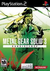 Metal Gear Solid 3 Subsistence Playstation 2