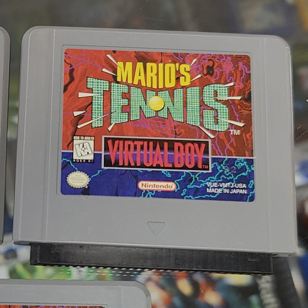 Mario's Tennis Virtual Boy