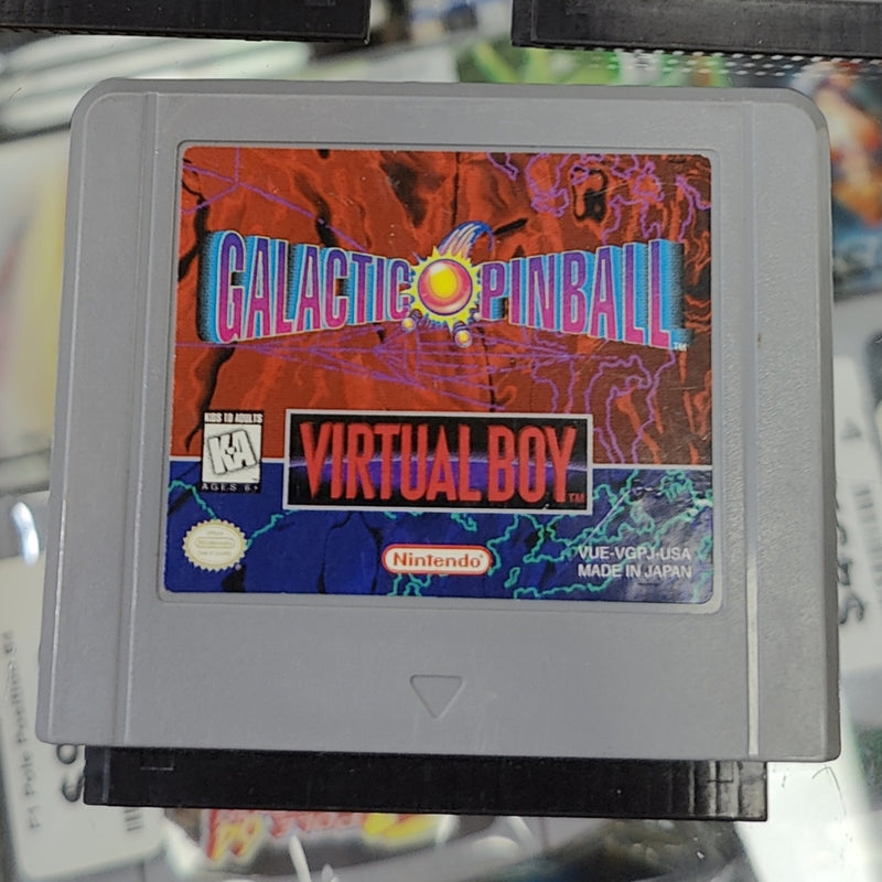 Galactic Pinball Virtual Boy