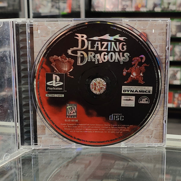 Blazing Dragons Playstation