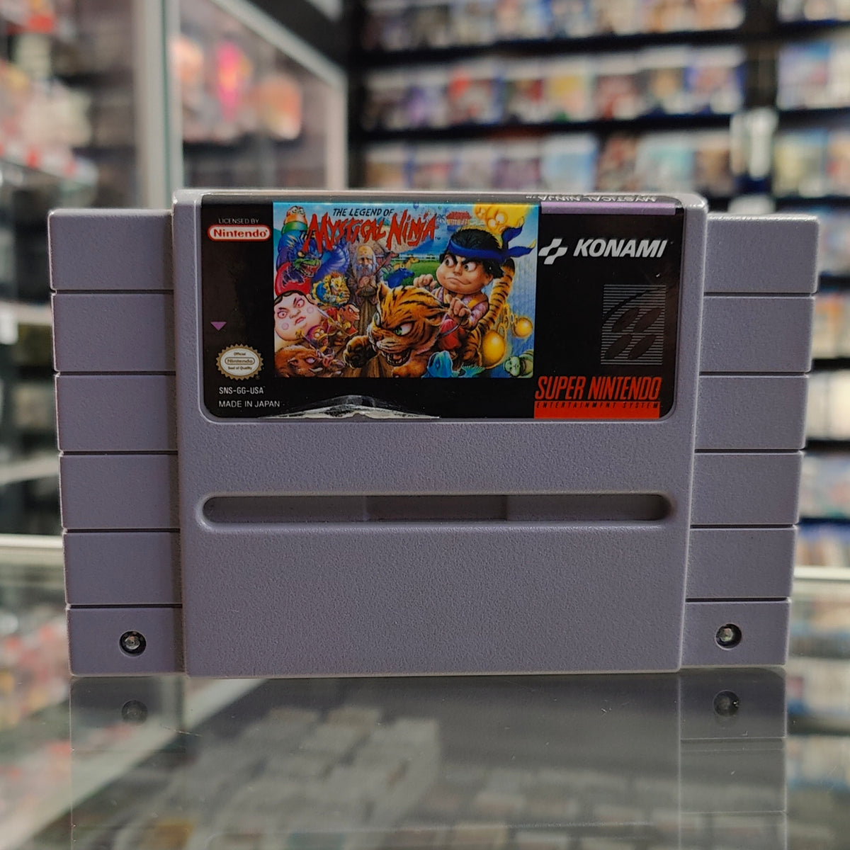 The Mystical Ninja Super Nintendo Ninja Game The Legend Of The