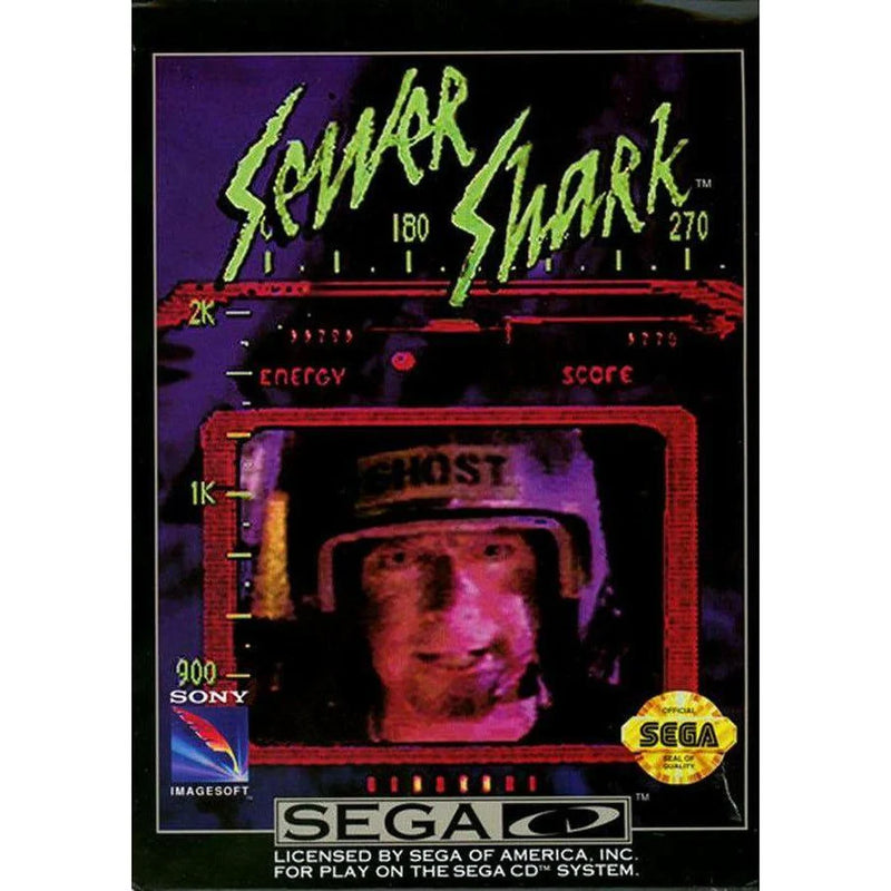 Sewer Shark Sega CD