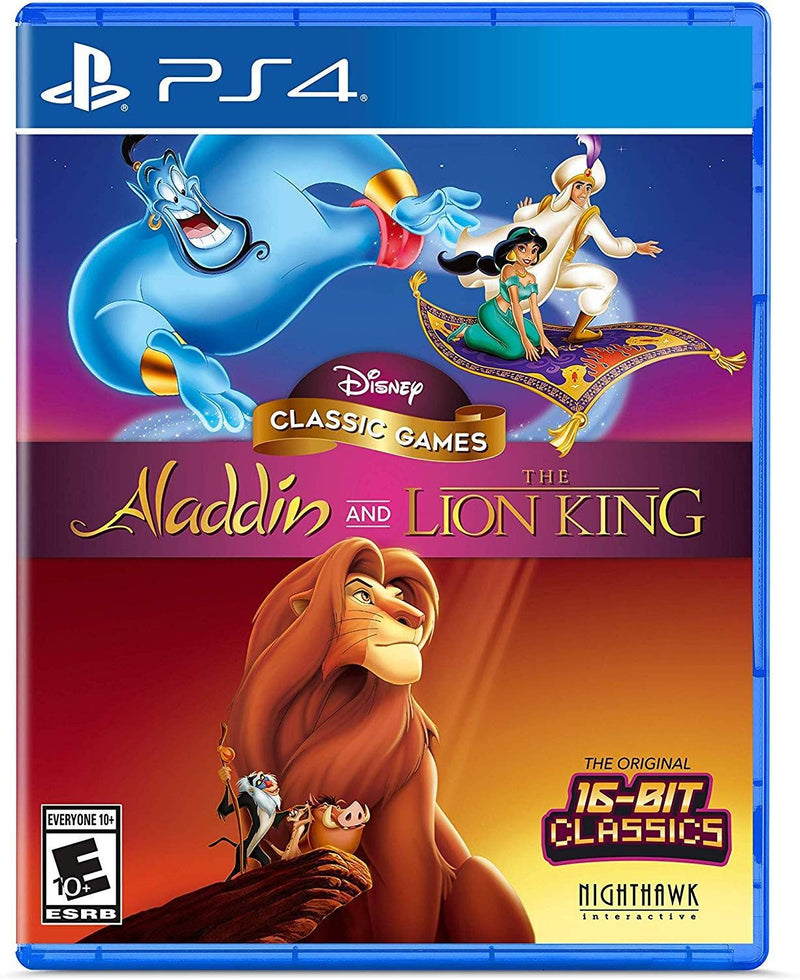 Disney Classic Games Aladdin And The Lion King Playstation 4