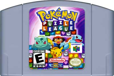 Pokemon Puzzle League Nintendo 64   GENUINE CARTRIDGE ONLY