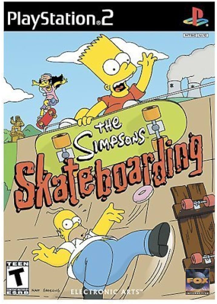 The Simpsons Skateboarding Playstation 2