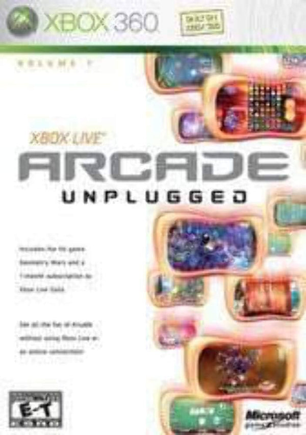 Xbox Live Arcade Unplugged Xbox 360