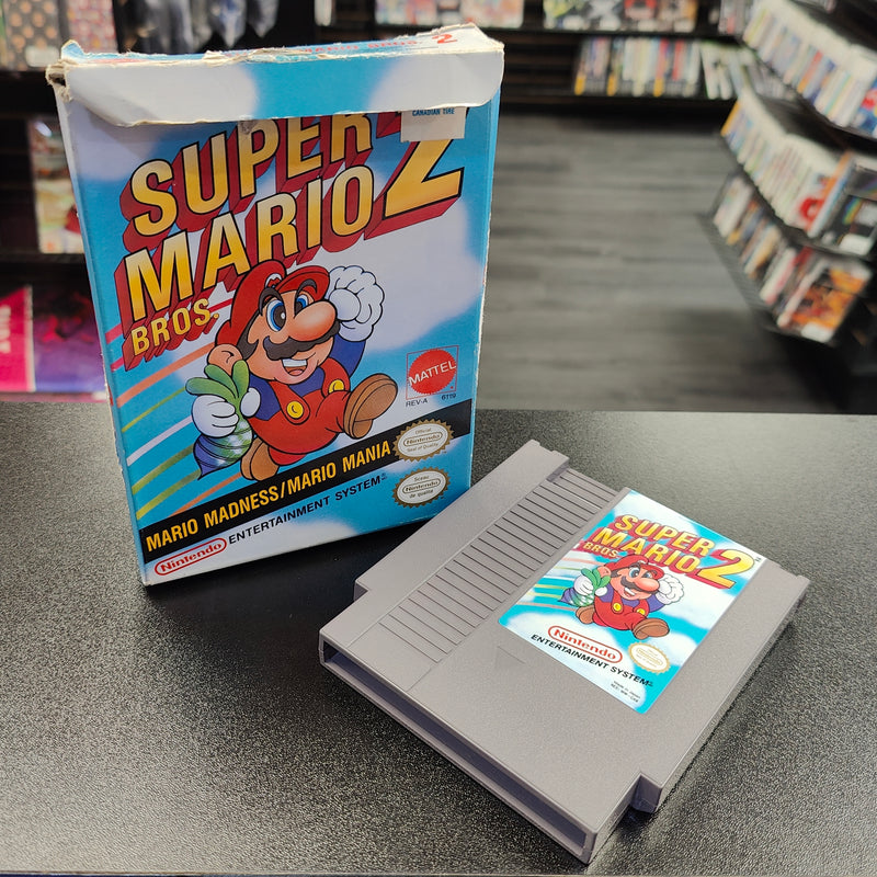 Super Mario Bros 2 NES  CIB