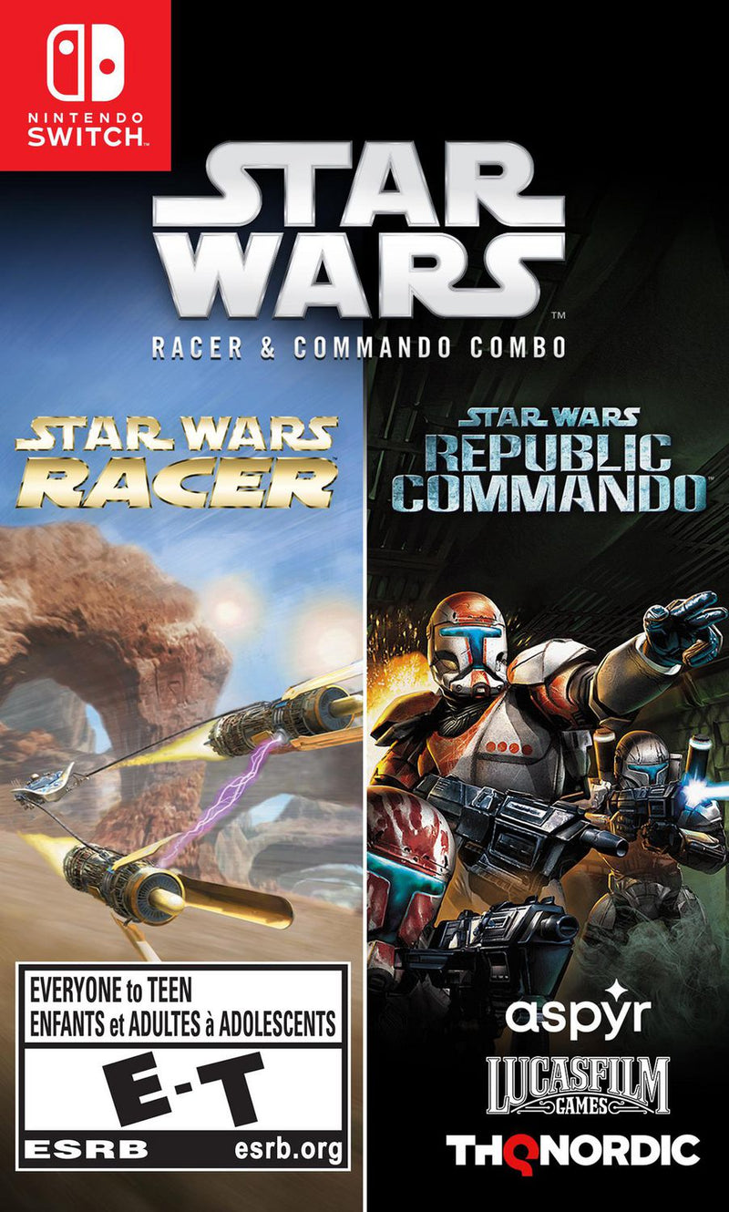 Star Wars Racer And Commando Combo Nintendo Switch