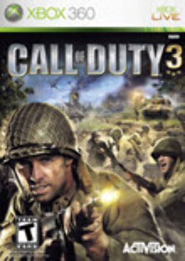 Call Of Duty 3 Xbox 360