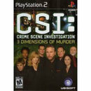 CSI: 3 Dimensions of Murder Playstation 2
