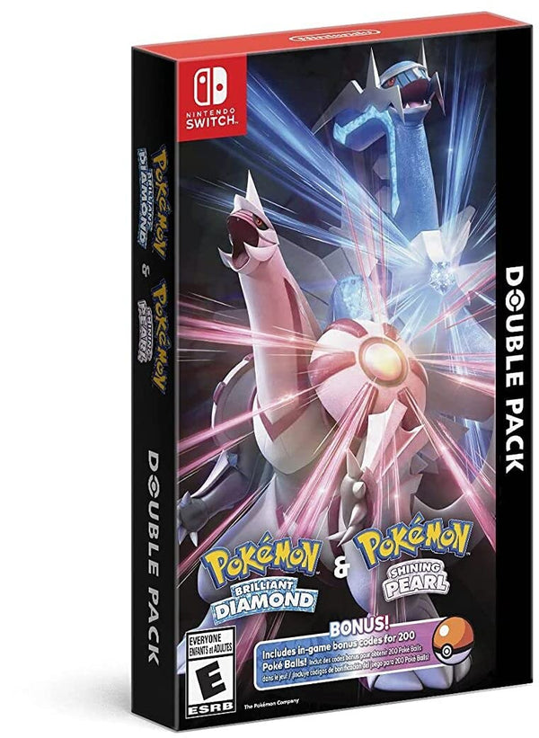 Pokemon Brilliant Diamond & Shining Pearl Double Pack Nintendo Switch