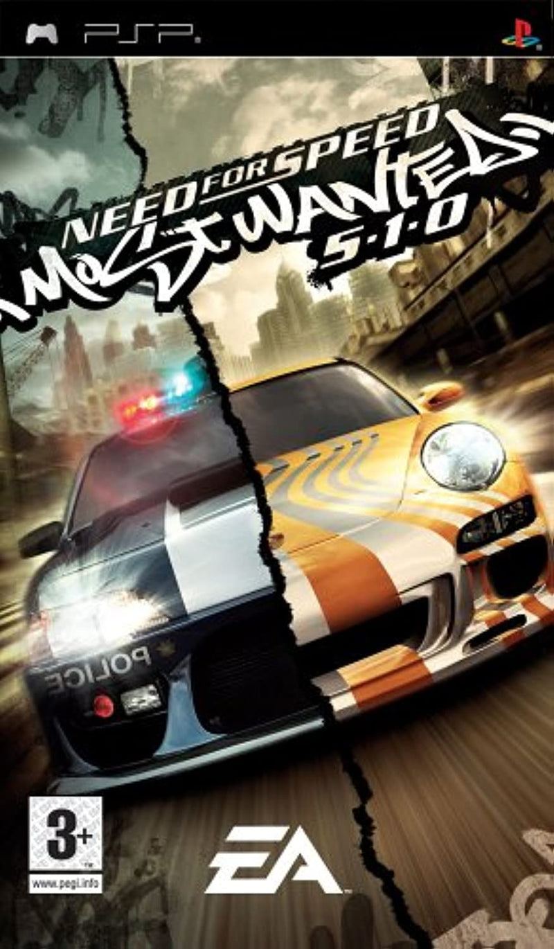 Need For Speed Most Wanted 5-1-0 PSP