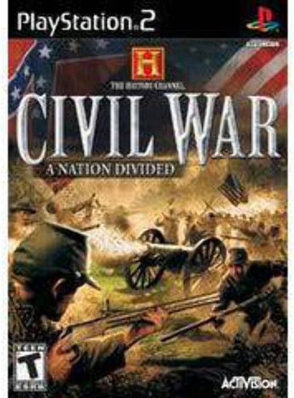 History Channel Civil War A Nation Divided Playstation 2