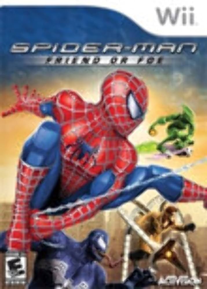 Spiderman Friend Or Foe Wii