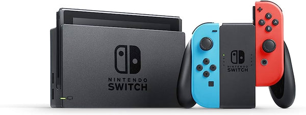 Nintendo Switch With Blue And Red Joy-Con Nintendo Switch