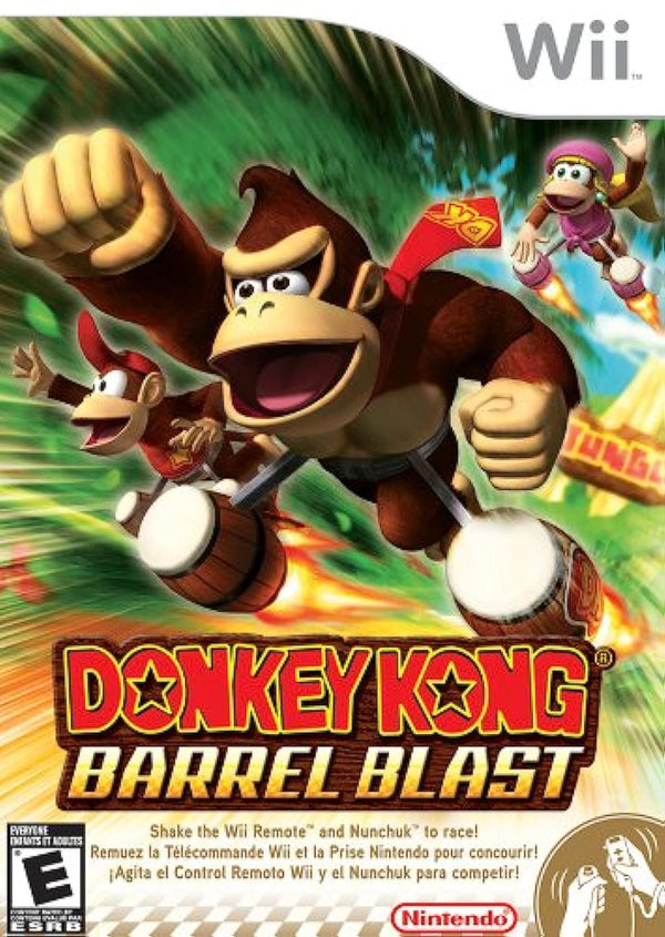 Donkey Kong Barrel Blast Wii