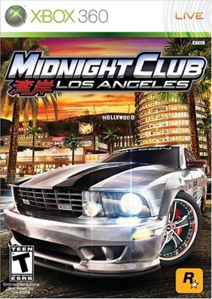 Midnight Club Los Angeles Xbox 360