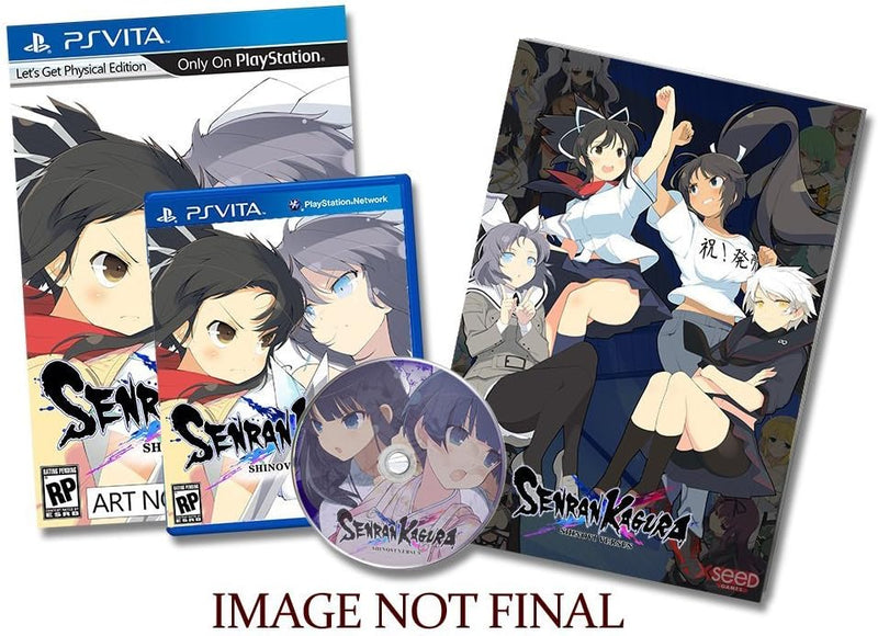 Senran Kagura Shinovi Versus [Let's Get Physical Edition] Playstation Vita