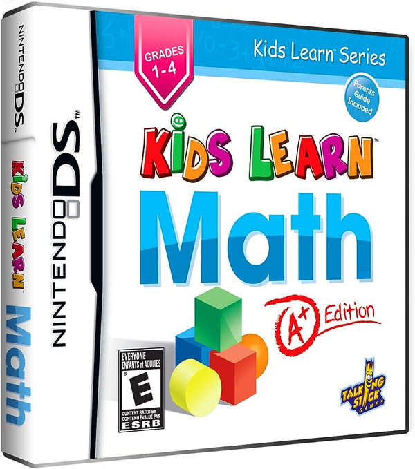 Kids Learn Math Nintendo DS