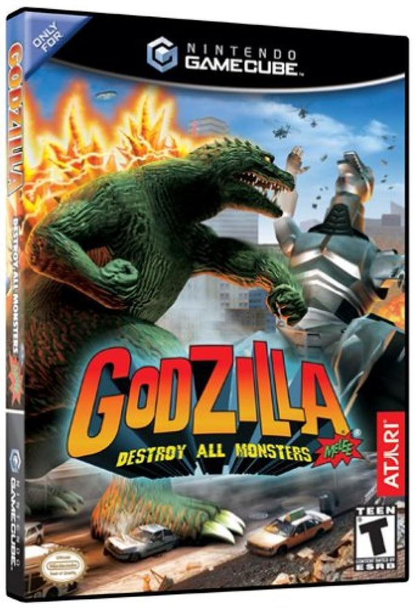 Godzilla Destroy All Monsters Melee Gamecube