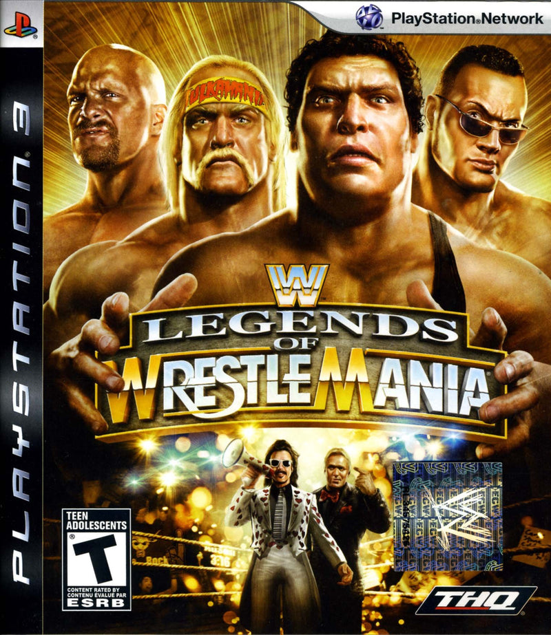 WWE Legends Of WrestleMania Playstation 3