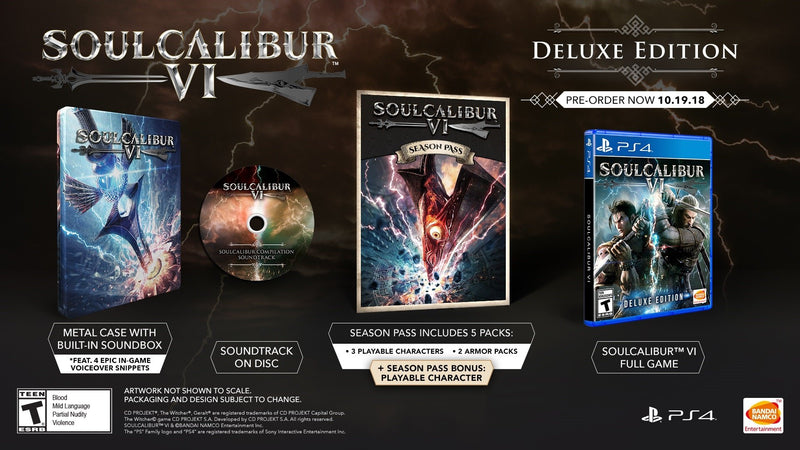 Soul Calibur VI [Deluxe Edition] Playstation 4