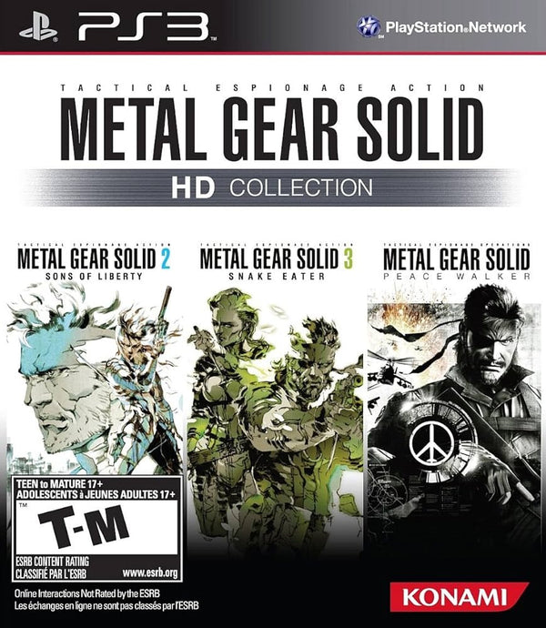 Metal Gear Solid HD Collection Playstation 3