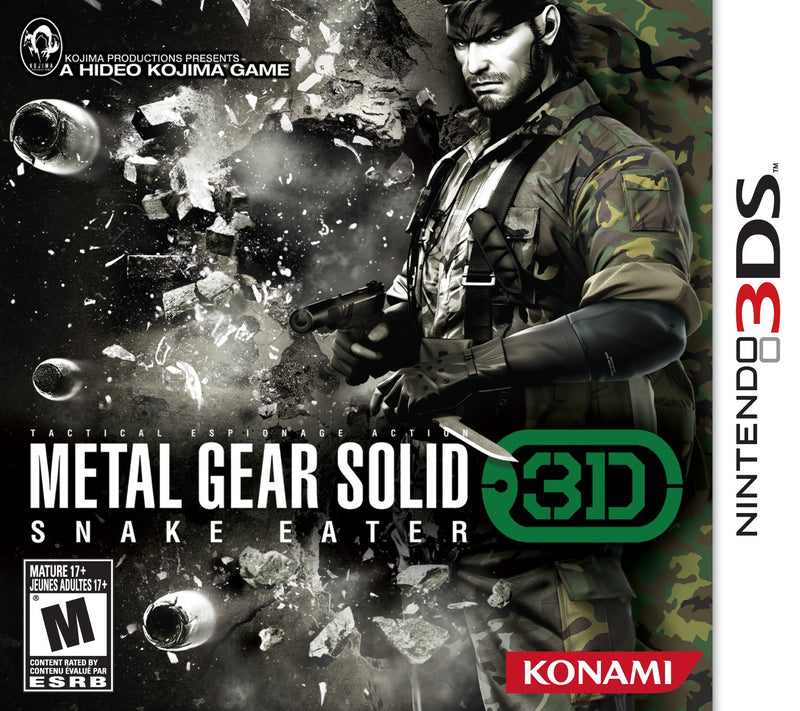 Metal Gear Solid 3D Snake Eater Nintendo 3DS