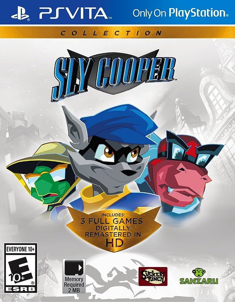 Sly Cooper Collection Playstation Vita