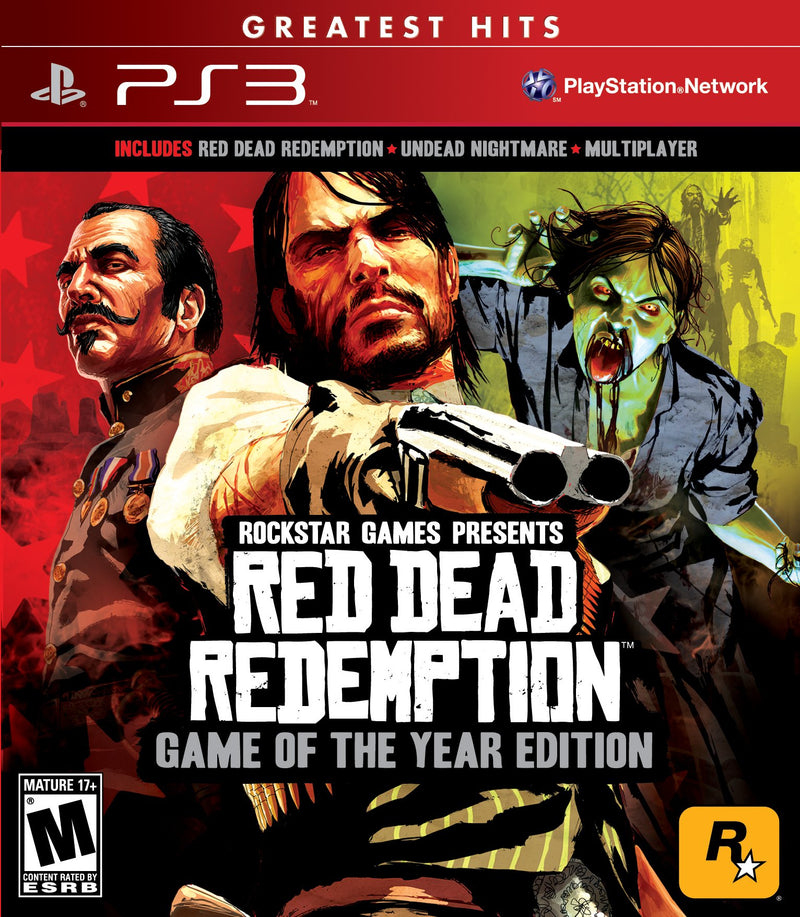 Red Dead Redemption Game Of The Year Playstation 3