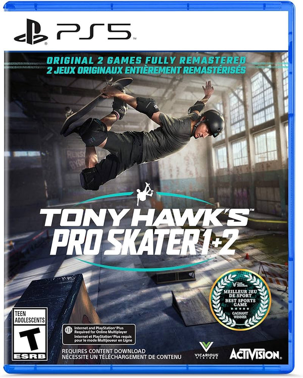 Tony Hawk's Pro Skater 1 + 2 Playstation 5