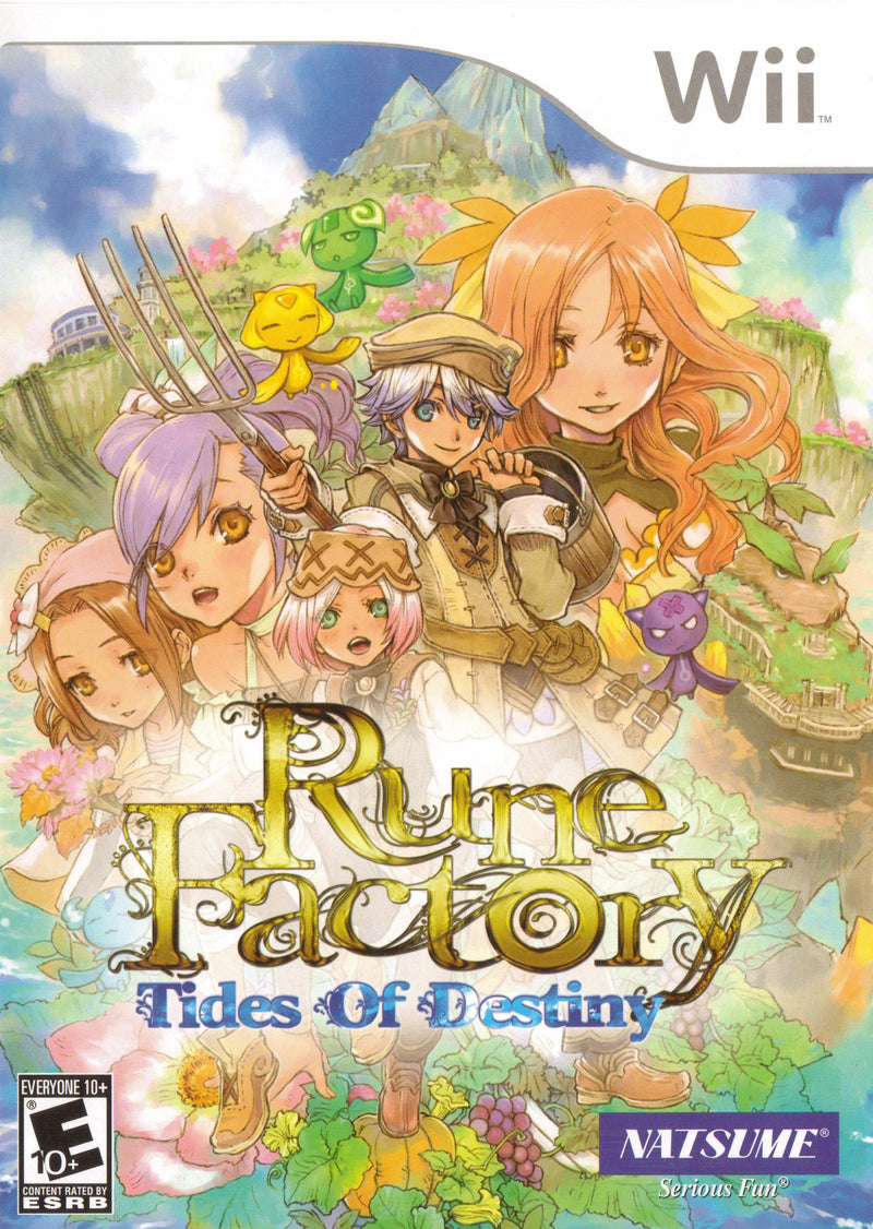 Rune Factory Tides Of Destiny Wii