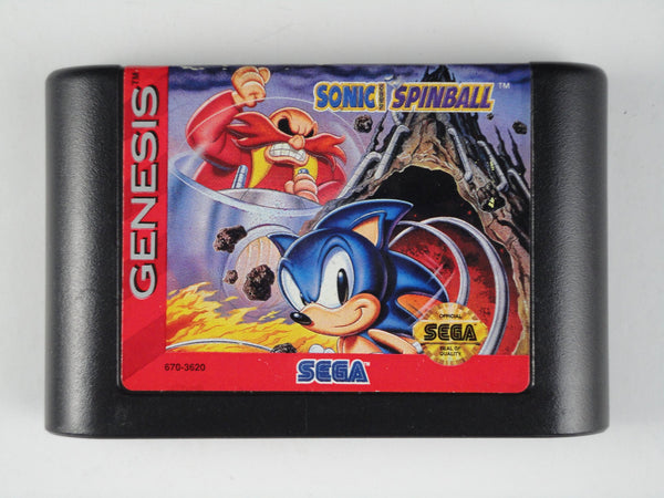 Sonic Spinball Sega Genesis