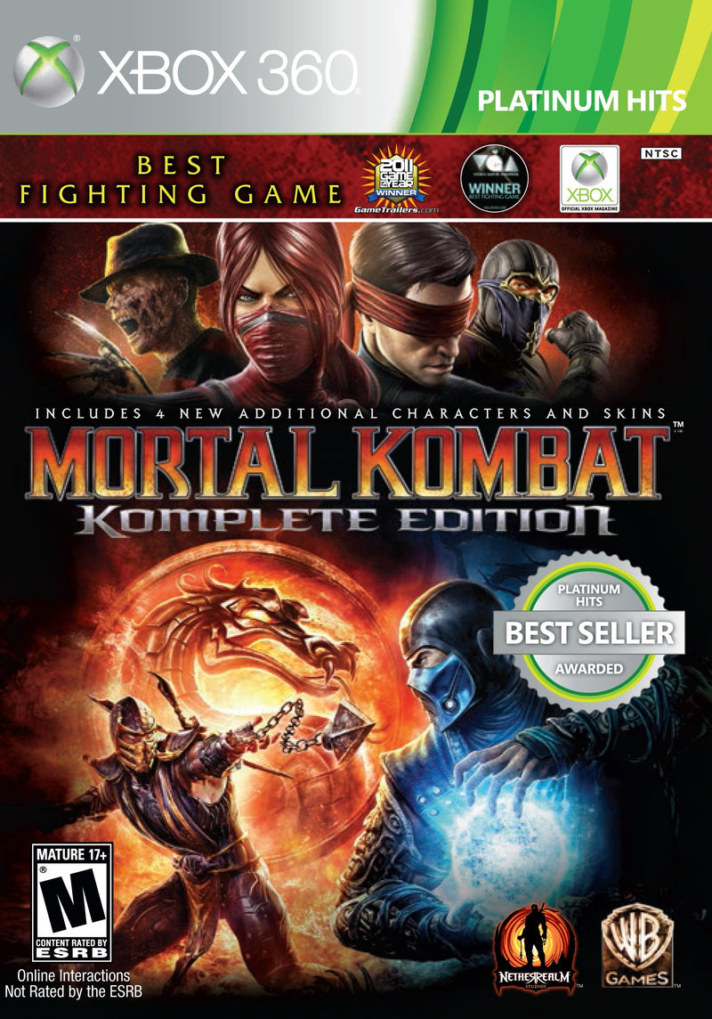 Mortal Kombat Komplete Edition Xbox 360