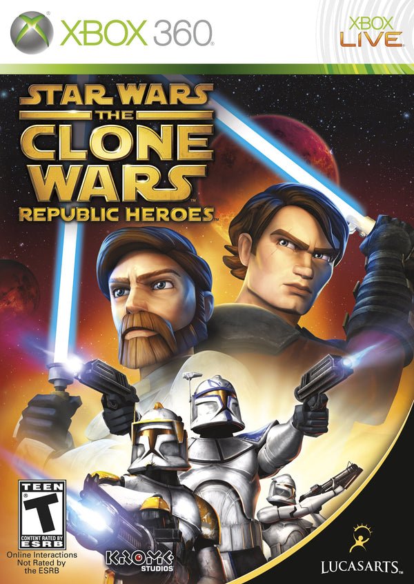 Star Wars Clone Wars: Republic Heroes Xbox 360