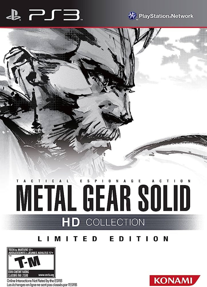 metal gear solid hd collection ps store Metal Gear Solid HD Collection Limited Edition