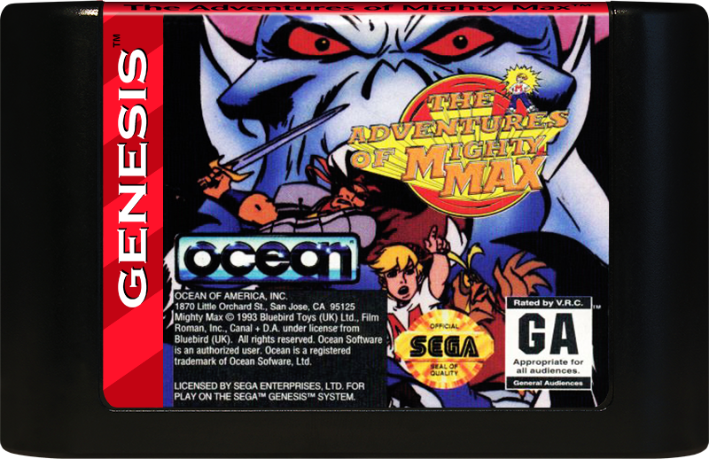 Adventures Of Mighty Max Sega Genesis