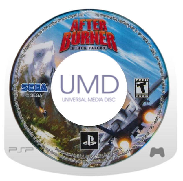 After Burner Black Falcon PSP