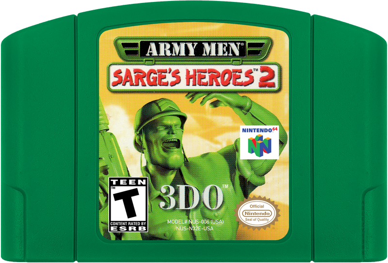 Army Men Sarge's Heroes 2 Nintendo 64